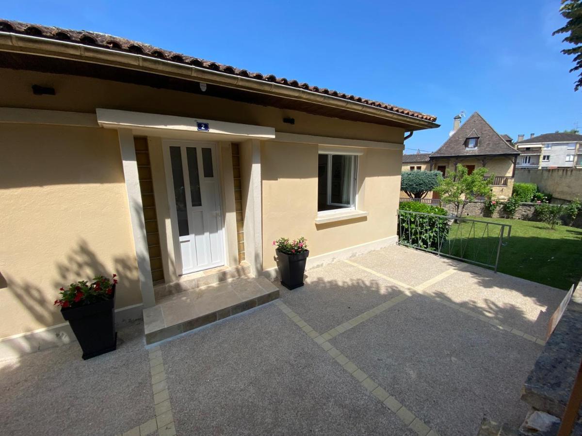 Villa T2 Neuf, Parking & Garage Prive, Proche Centre à Sarlat Extérieur photo